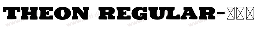 Theon Regular字体转换